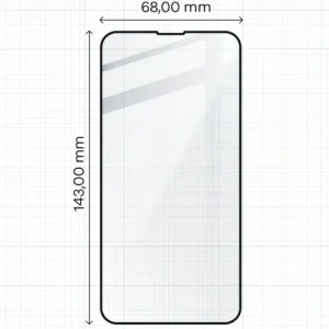 Wholesale Bizon Glass Edge tempered glass - [2 PACK] + lens protection Apple iPhone 13 Pro black - BIZ160 - {ean13} - Hurt