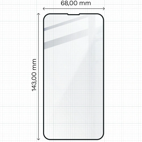 Szkło hartowane Bizon Glass Edge - [2 PACK] + ochrona na obiektyw Apple iPhone 13 Pro czarne