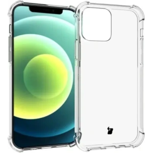 Etui + 2x szkło na ekran + obiektyw Bizon Case Clear Pack do Apple iPhone 13 Pro przezroczyste