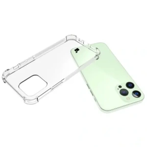Etui + 2x szkło na ekran + obiektyw Bizon Case Clear Pack do Apple iPhone 13 Pro przezroczyste