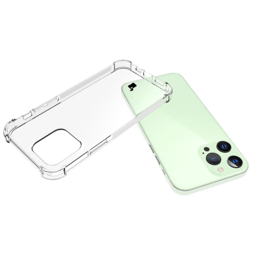 Etui + 2x szkło na ekran + obiektyw Bizon Case Clear Pack do Apple iPhone 13 Pro przezroczyste