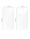 Hurtownia GSM - Folia hydrożelowa na tył i przód Bizon Glass Hydrogel Apple iPhone 13 Pro - BIZ164 - {ean13} - Hurt