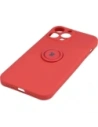 Hurtownia GSM - Bizon Case inel din silicon Apple iPhone 13 Pro Max roz închis - BIZ165 - {ean13} - Hurt