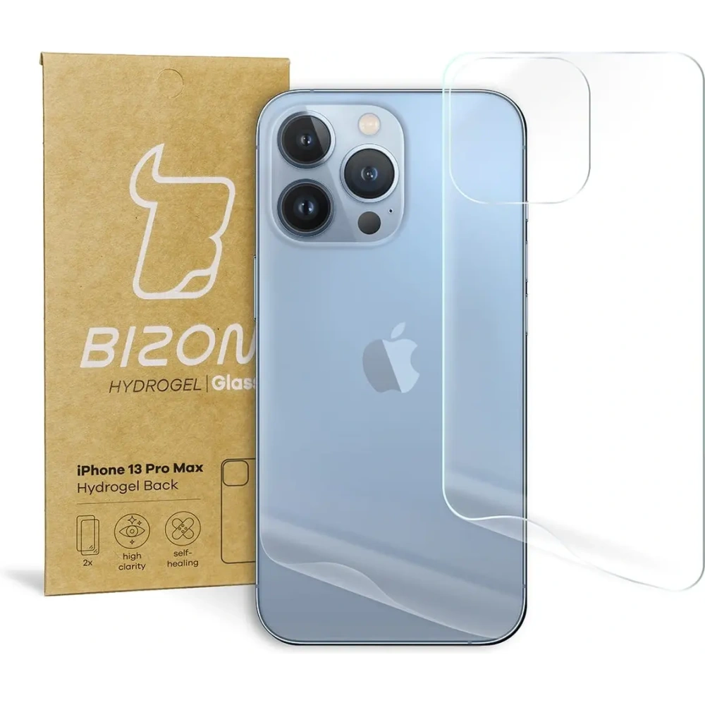 Hurtownia GSM - Bizon Glass Hydrogel Apple iPhone 13 Pro Max [2 PACK] - BIZ167 - {ean13} - Hurt