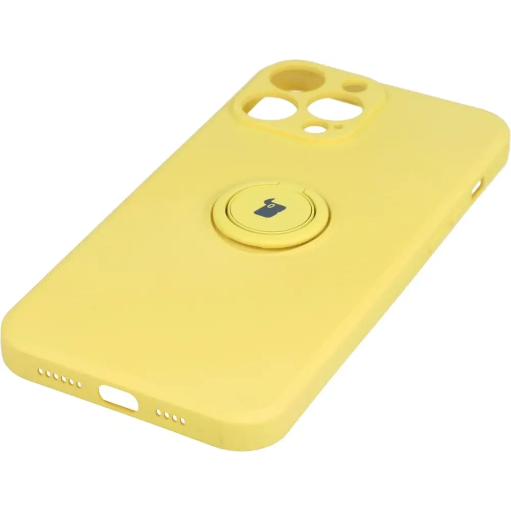 Hurtownia GSM - Bizon Case Szilikon Gyűrű Apple iPhone 13 Pro Max sárga - BIZ168 - {ean13} - Hurt
