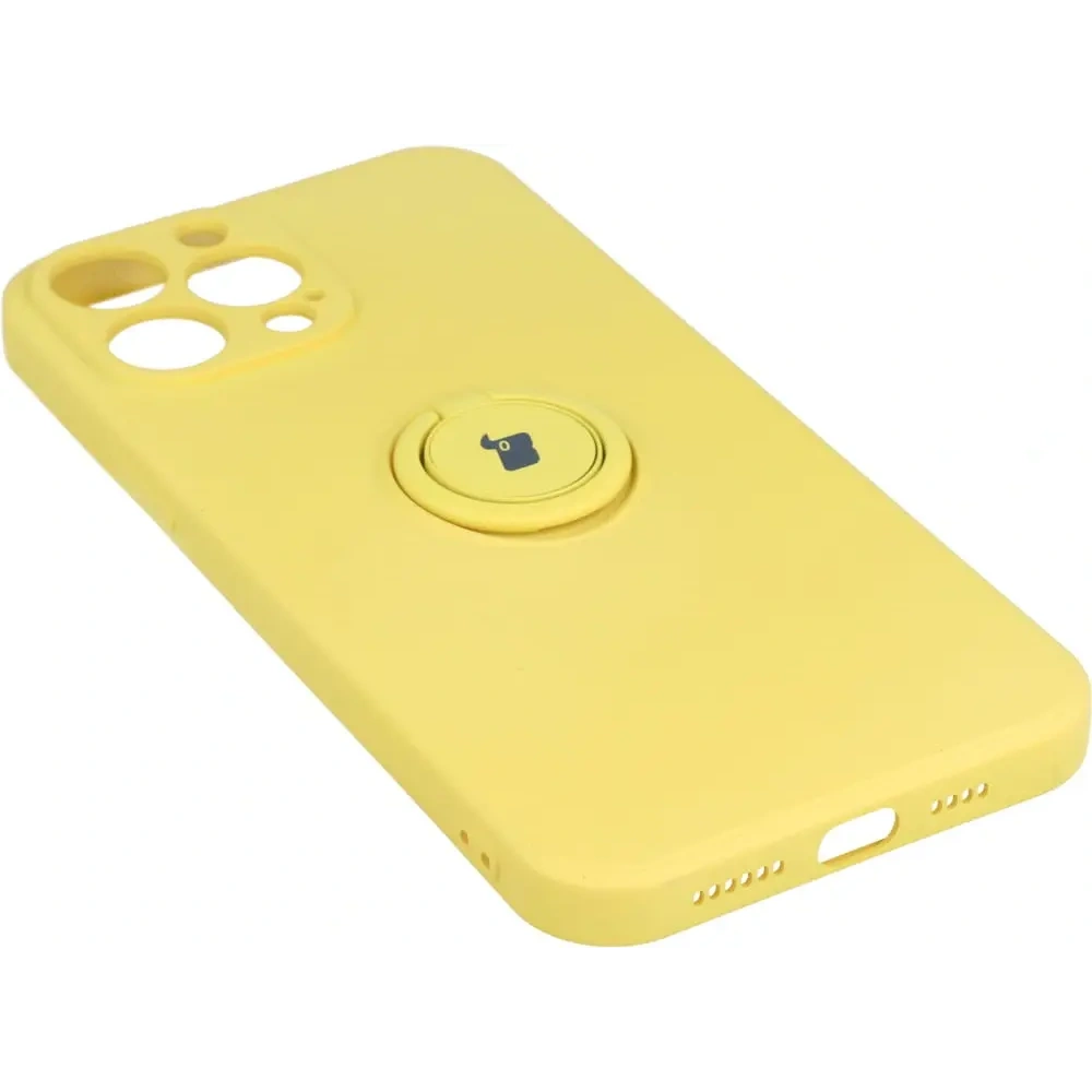 Hurtownia GSM - Bizon Case Szilikon Gyűrű Apple iPhone 13 Pro Max sárga - BIZ168 - {ean13} - Hurt