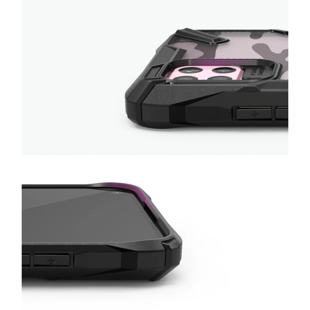 Hurtownia GSM - Etui Ringke Fusion-X Huawei P40 Lite Camo (Moro) Black - RGK1141MOB - {ean13} - Hurt