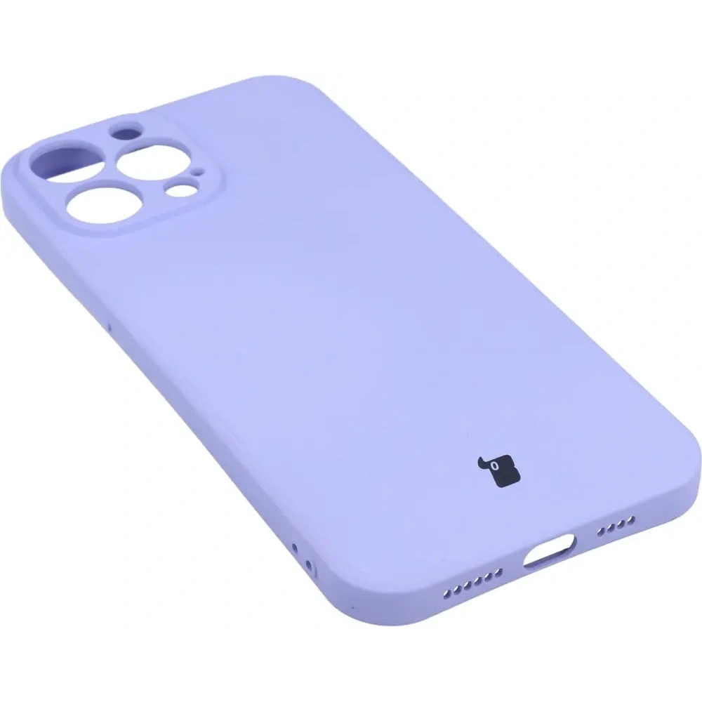 Hurtownia GSM - Etui Bizon Case Silicone do Apple iPhone 13 Pro Max fioletowe - BIZ170 - {ean13} - Hurt