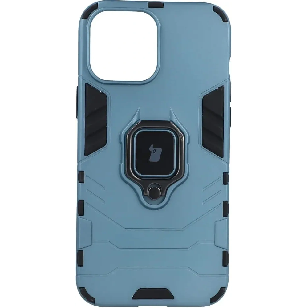 Hurtownia GSM - Bizon Case Armor Ring Apple iPhone 13 Pro Max kék - BIZ173 - {ean13} - Hurt