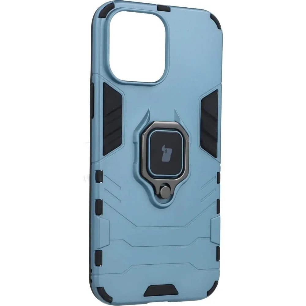 Hurtownia GSM - Bizon Case Armor Ring Apple iPhone 13 Pro Max kék - BIZ173 - {ean13} - Hurt