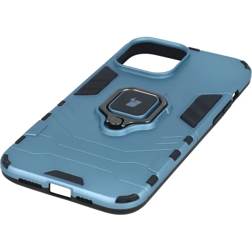 Hurtownia GSM - Bizon Case Armor Ring Apple iPhone 13 Pro Max kék - BIZ173 - {ean13} - Hurt