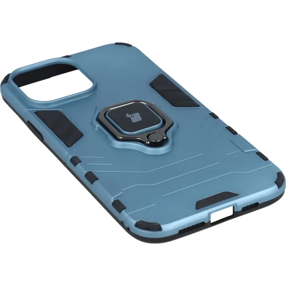 Hurtownia GSM - Bizon Case Armor Ring Apple iPhone 13 Pro Max kék - BIZ173 - {ean13} - Hurt