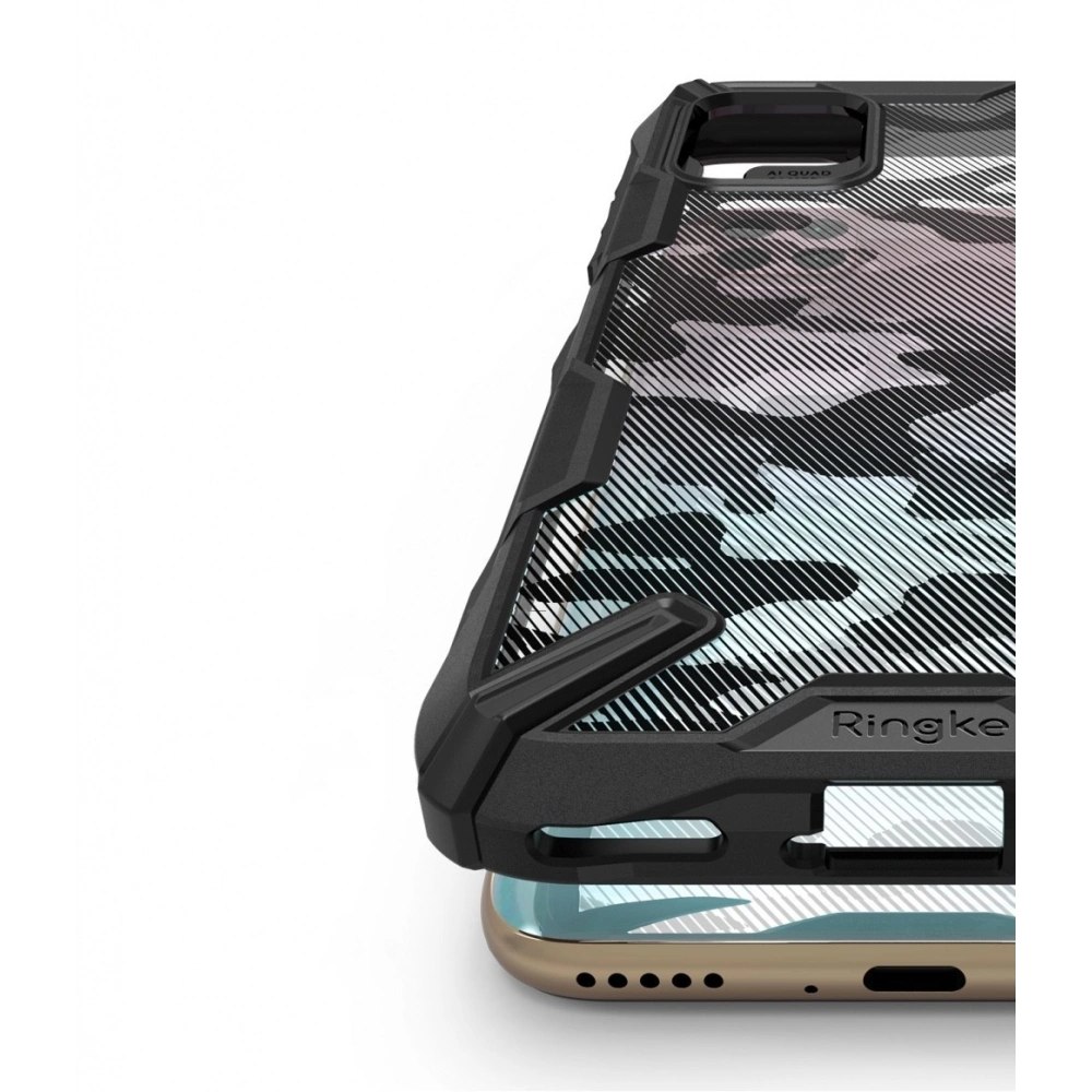 Hurtownia GSM - Etui Ringke Fusion-X Huawei P40 Lite Camo (Moro) Black - RGK1141MOB - {ean13} - Hurt