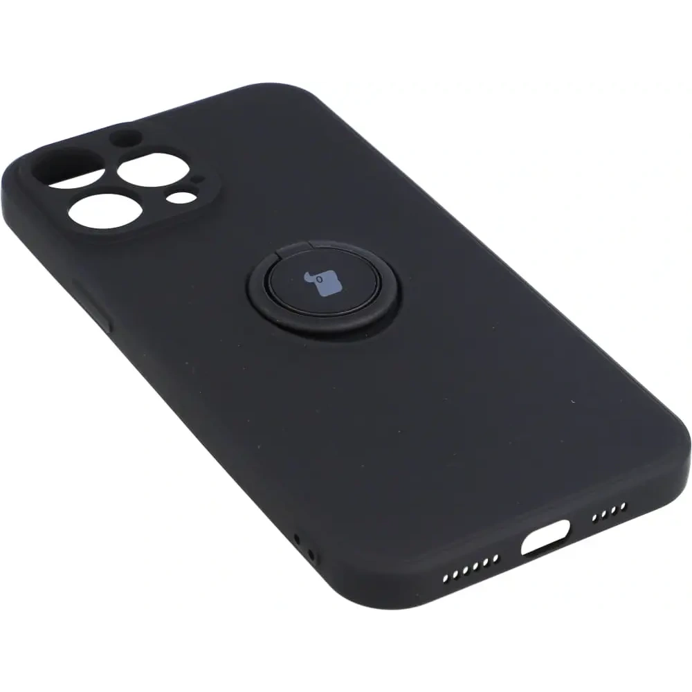 Hurtownia GSM - Bizon Case inel de silicon Apple iPhone 13 Pro Max negru - BIZ174 - {ean13} - Hurt