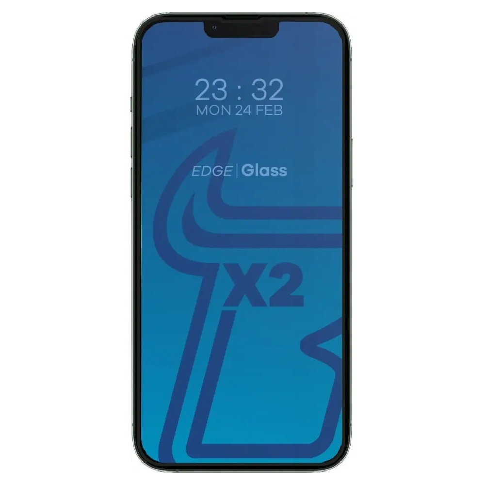 Hurtownia GSM - Bizon Glass Edge sticlă temperată - [2 PACK] + protecție lentilă Apple iPhone 13 Pro Max negru - BIZ175 - {ean13} - Hurt