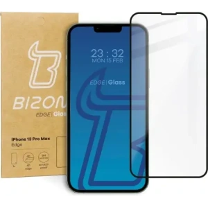 Hurtownia GSM - Tvrzené sklo Bizon Glass Edge pro Apple iPhone 13 Pro Max černé - BIZ176 - {ean13} - Hurt