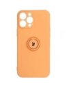 Bizon Case Silicone Ring Apple iPhone 13 Pro Max portocalie