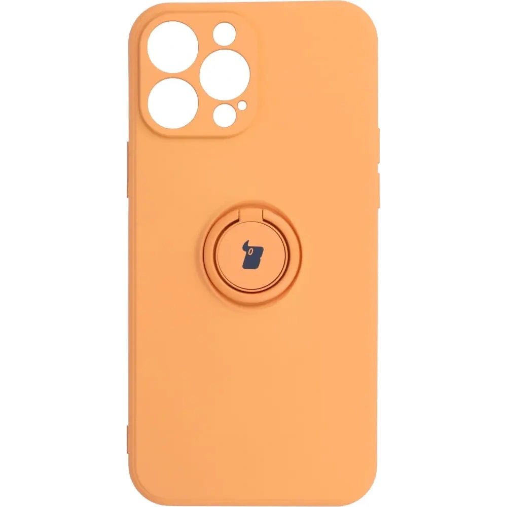Hurtownia GSM - Bizon Case Silicone Ring Apple iPhone 13 Pro Max portocalie - BIZ177 - {ean13} - Hurt