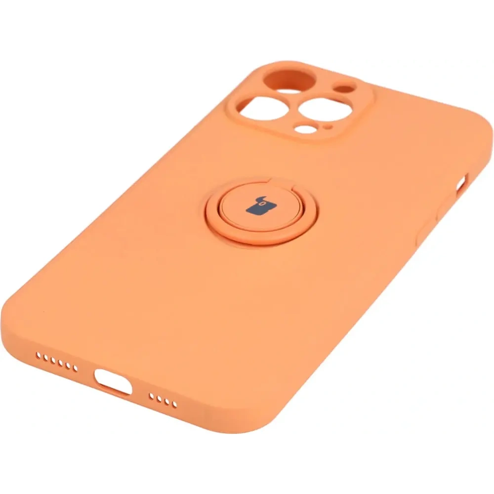 Hurtownia GSM - Bizon Case Silicone Ring Apple iPhone 13 Pro Max portocalie - BIZ177 - {ean13} - Hurt