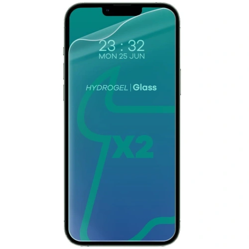 Folia hydrożelowa na ekran Bizon Glass Hydrogel Apple iPhone 13 Pro Max [2 PACK]