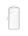 Hurtownia GSM - Szkło hartowane Bizon Glass Edge 2 do Apple iPhone 14 Plus / 13 Pro Max czarne - BIZ180 - {ean13} - Hurt
