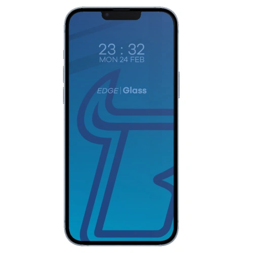 Szkło hartowane Bizon Glass Edge 2 do Apple iPhone 14 Plus / 13 Pro Max czarne