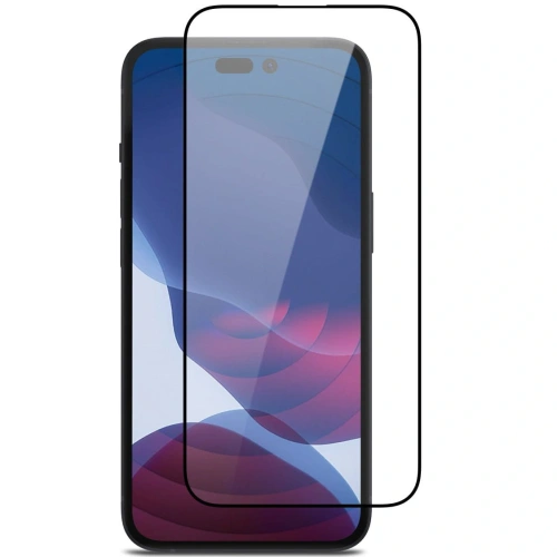 Szkło hartowane Bizon Glass Edge 2 do Apple iPhone 14 Plus / 13 Pro Max czarne