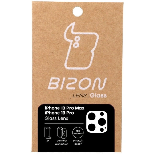 Szkło na aparat Bizon Glass Lens do Apple iPhone 13 Pro / 13 Pro Max [2 PACK]
