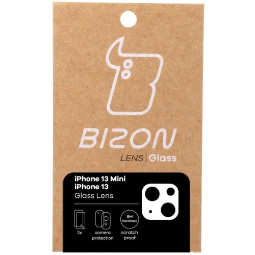 Szkło na aparat Bizon Glass Lens do Apple iPhone 13 / 13 Mini [2 PACK]