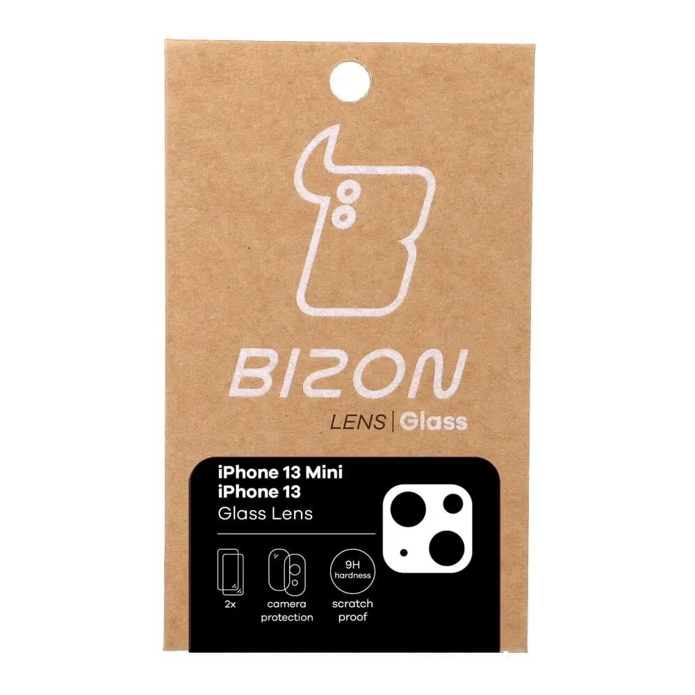 Hurtownia GSM - Sklo na aparát Bizon Glass Lens do Apple iPhone 13 / 13 Mini [2 PACK] - BIZ182 - {ean13} - Hurt