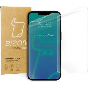 Hurtownia GSM - Bizon Glass Hydrogel Apple iPhone 13 / 13 Pro [2 PACK] - BIZ184 - {ean13} - Hurt