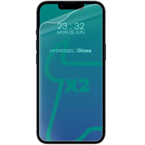 Folia hydrożelowa na ekran Bizon Glass Hydrogel Apple iPhone 13 / 13 Pro [2 PACK]