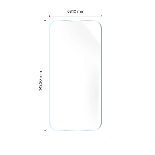 Folia hydrożelowa na ekran Bizon Glass Hydrogel Apple iPhone 14 / 13 / 13 Pro [2 PACK]