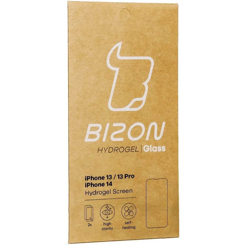 Hurtownia GSM - Bizon üveg hidrogel Apple iPhone 14 / 13 / 13 Pro [2 Csomag] - BIZ186 - {ean13} - Hurt