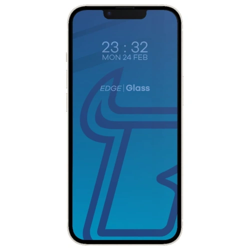 Szkło hartowane Bizon Glass Edge 2 do Apple iPhone 14 / 13 / 13 Pro czarne