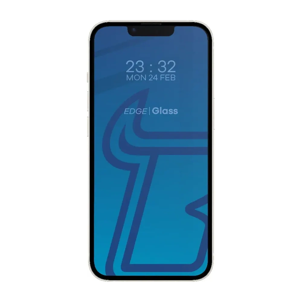 Hurtownia GSM - Szkło hartowane Bizon Glass Edge 2 do Apple iPhone 14 / 13 / 13 Pro czarne - BIZ187 - {ean13} - Hurt