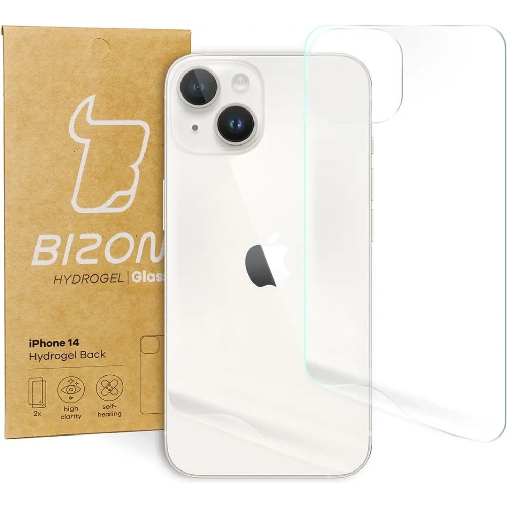 Wholesale Bizon Glass Hydrogel Apple iPhone 14 [2 PACK] - BIZ189 - {ean13} - Hurt