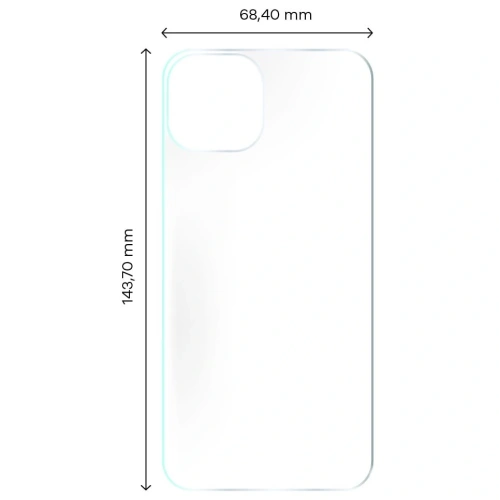 Folia hydrożelowa na tył Bizon Glass Hydrogel Apple iPhone 14 [2 PACK]