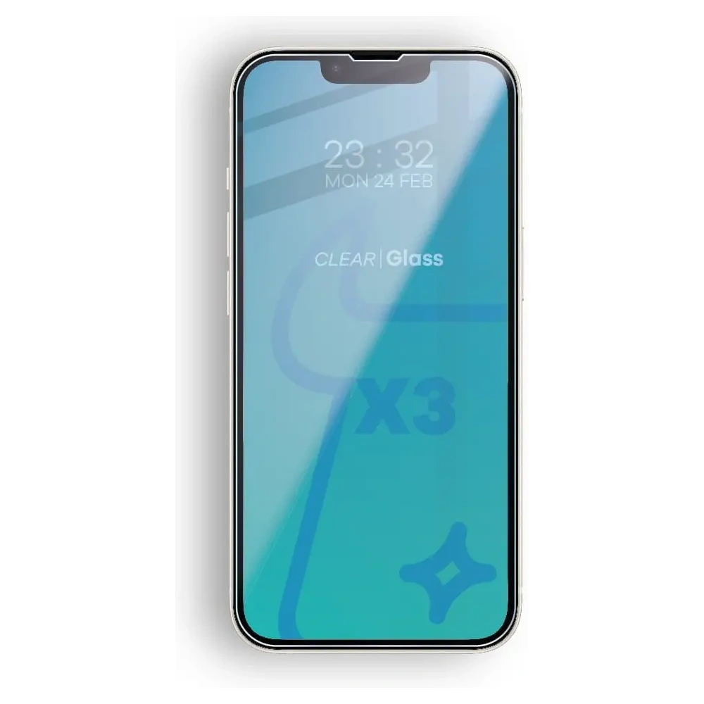 Wholesale BIZON 3x screen glass + camera glass Apple iPhone 14 - BIZ190 - {ean13} - Hurt