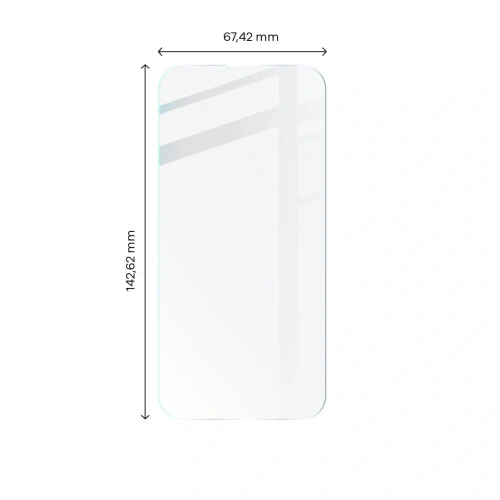 3x Szkło na ekran + szkło na aparat BIZON do Apple iPhone 14