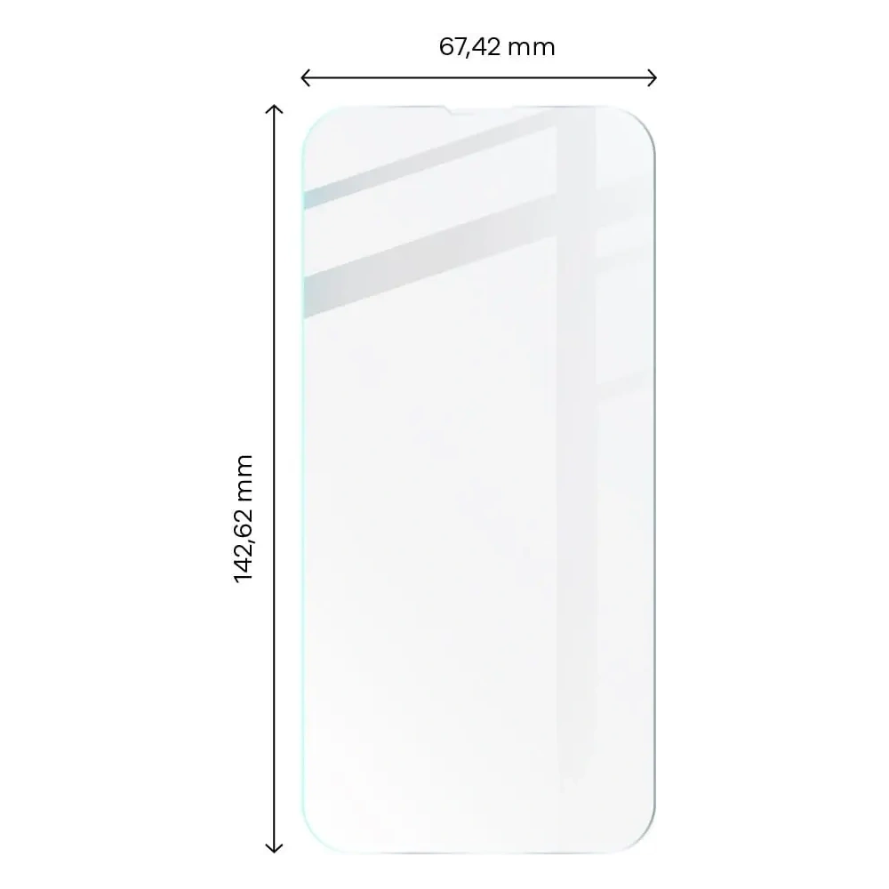 Wholesale BIZON 3x screen glass + camera glass Apple iPhone 14 - BIZ190 - {ean13} - Hurt