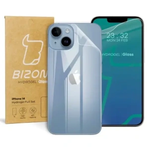 Hurtownia GSM - Folie hydrogelové na zadní a přední stranu Bizon Glass Hydrogel Apple iPhone 14 - BIZ191 - {ean13} - Hurt