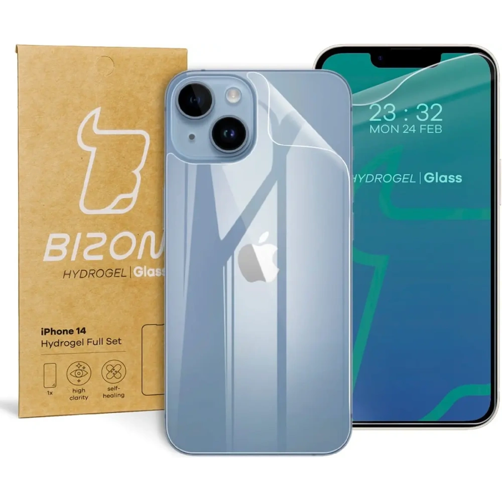 Wholesale Bizon Glass Hydrogel Apple iPhone 14 - BIZ191 - {ean13} - Hurt
