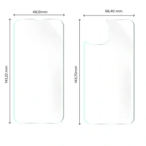 Hurtownia GSM - Folie hydrogelové na zadní a přední stranu Bizon Glass Hydrogel Apple iPhone 14 - BIZ191 - {ean13} - Hurt