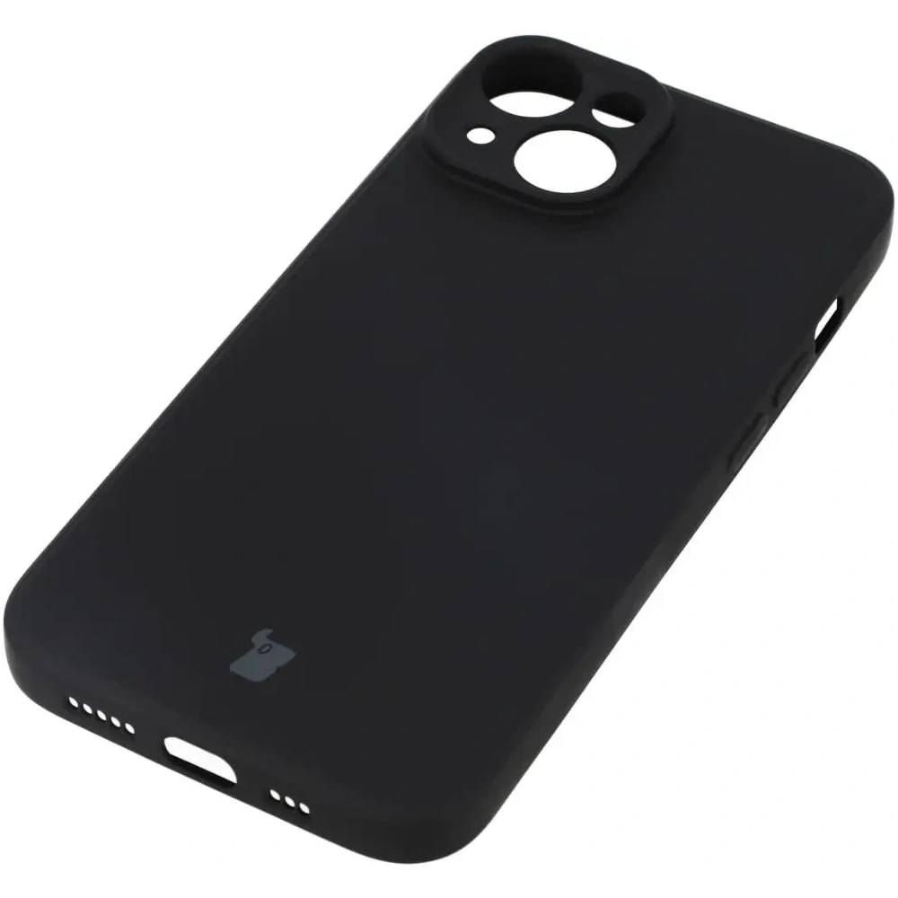 Hurtownia GSM - Etui Bizon Case Silicone do Apple iPhone 14 černé - BIZ192 - {ean13} - Hurt