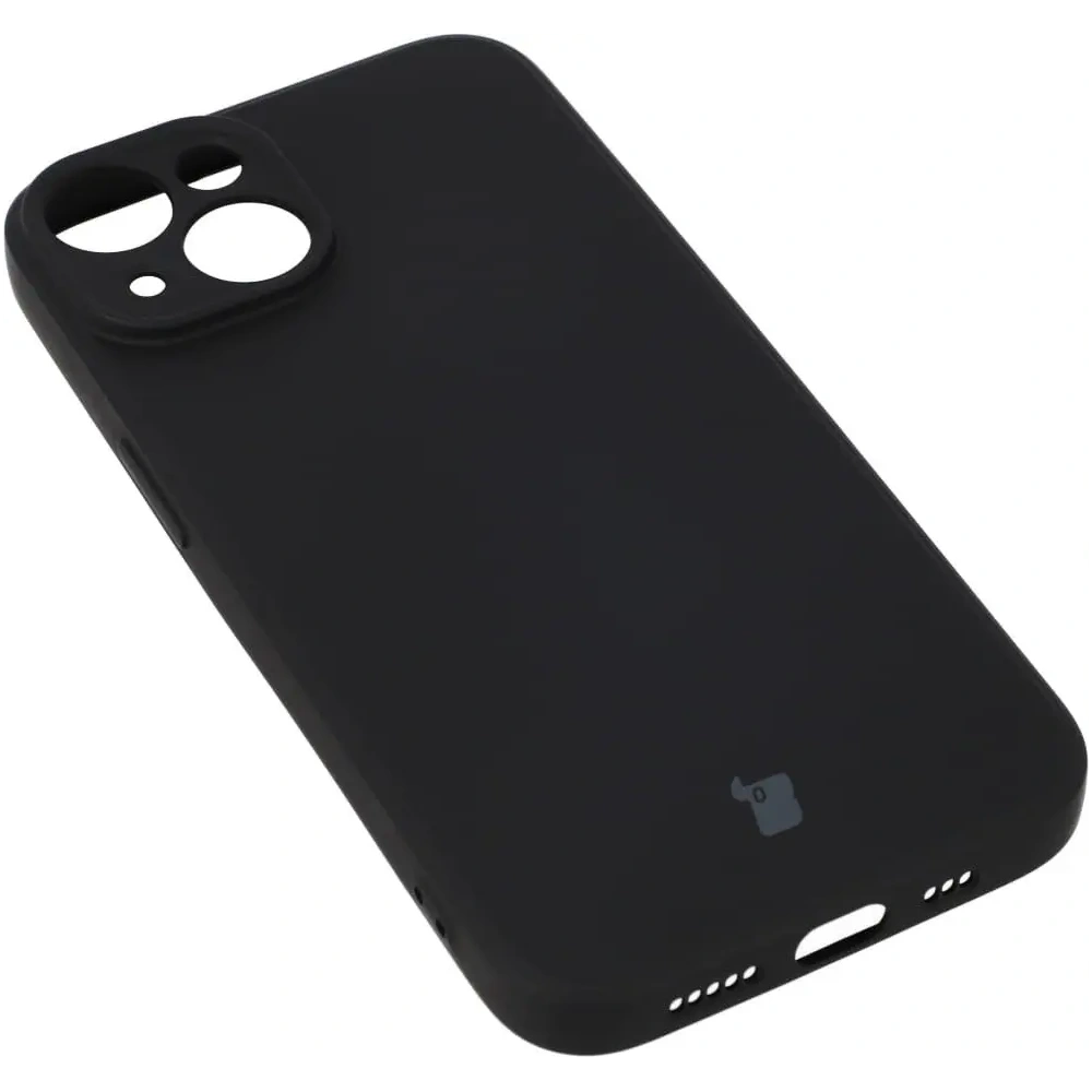 Hurtownia GSM - Etui Bizon Case Silicone do Apple iPhone 14 černé - BIZ192 - {ean13} - Hurt