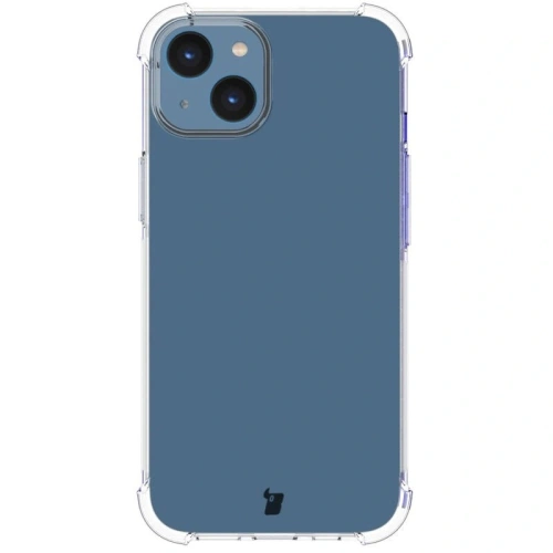 Etui + 2x szkło na ekran + obiektyw Bizon Case Clear Pack do Apple iPhone 14 przezroczyste