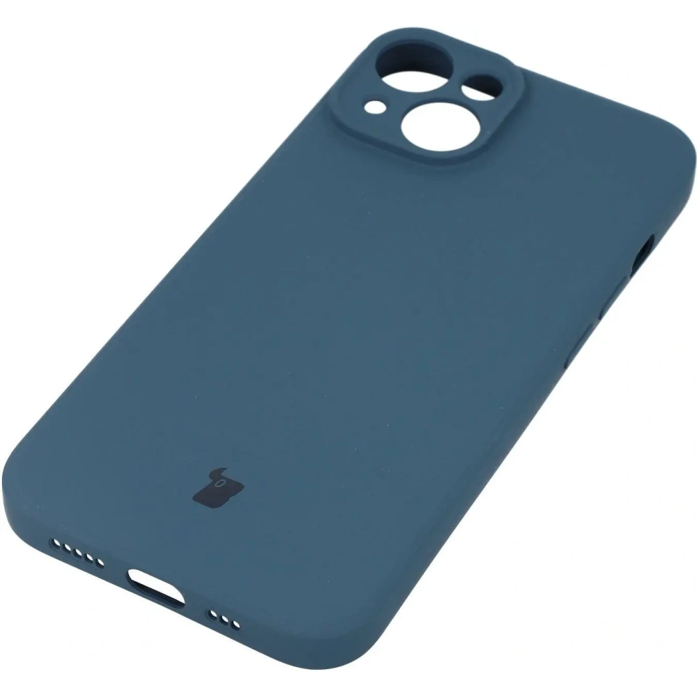 Wholesale Bizon Case Silicone Apple iPhone 14 navy blue - BIZ195 - {ean13} - Hurt