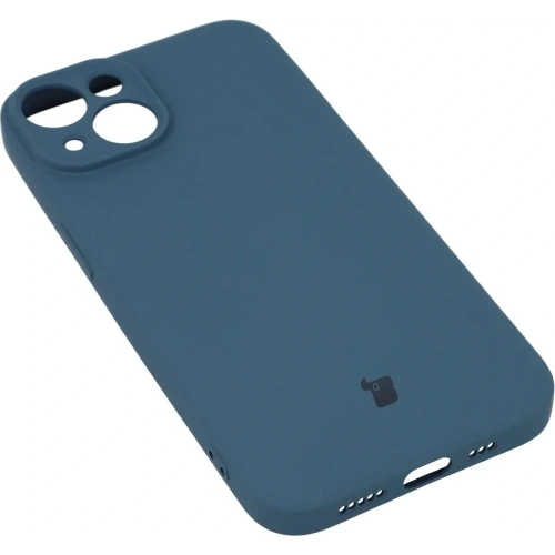 Etui Bizon Case Silicone do Apple iPhone 14 granatowe