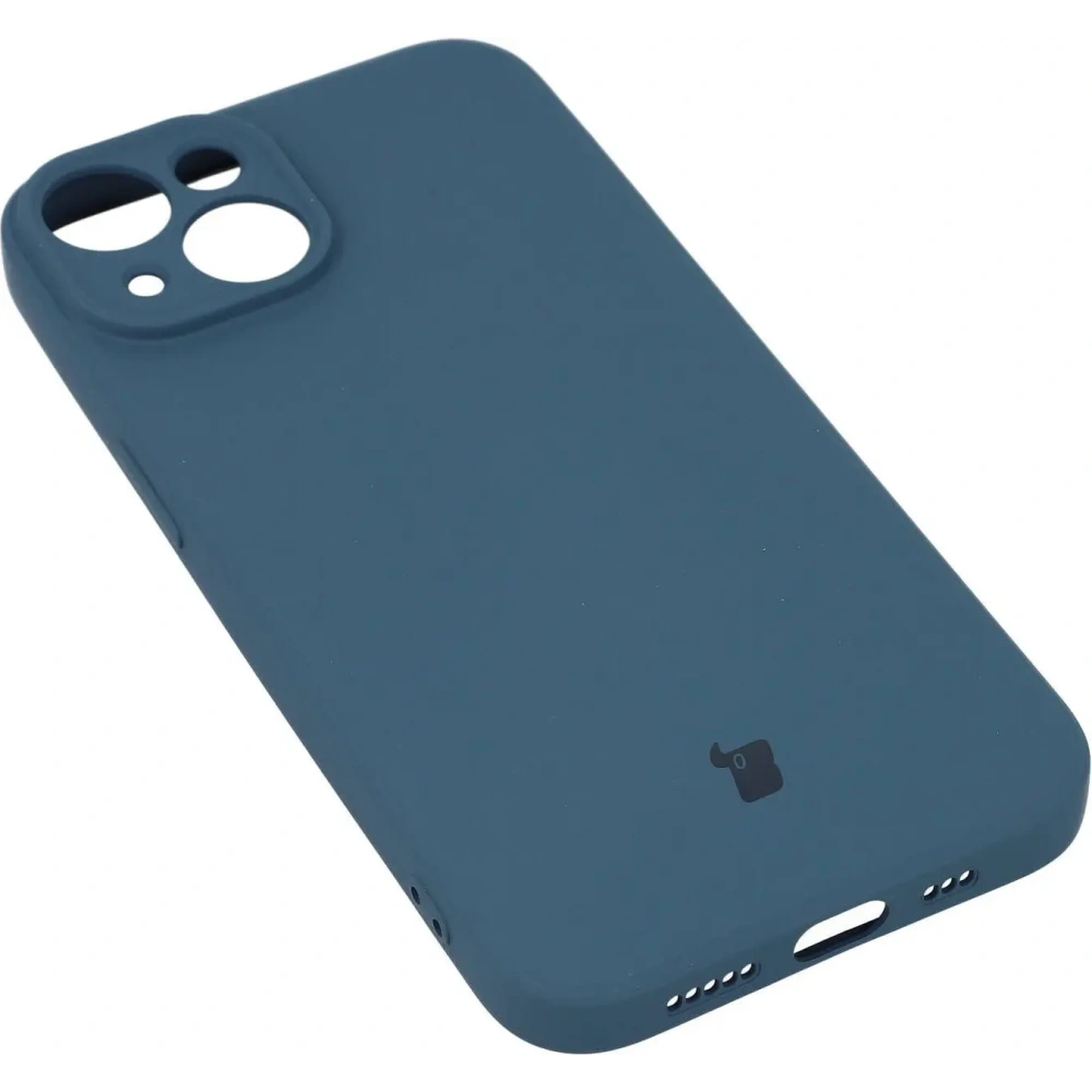 Wholesale Bizon Case Silicone Apple iPhone 14 navy blue - BIZ195 - {ean13} - Hurt